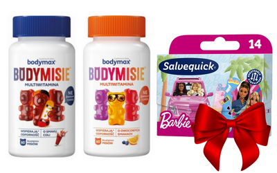 Bodymax Bodymisie żelki owocowe + cola 2 szt + PLASTRY GRATIS!