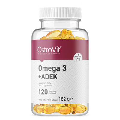 OstroVit Omega 3 + ADEK 120 kapsułek