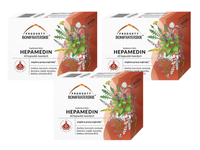 Produkty Bonifraterskie HEPAMEDIN na WĄTROBĘ ZESTAW 3 x 60 kapsułek