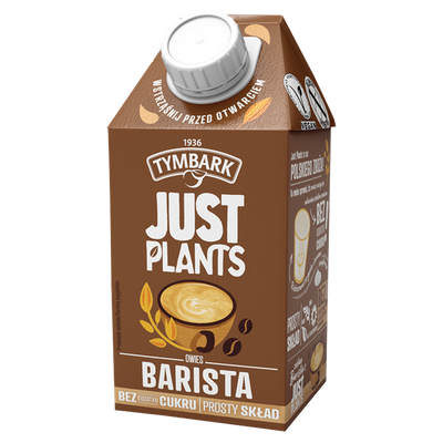 Tymbark Just Plants Napój owies barista ZESTAW 6 x 500 ml