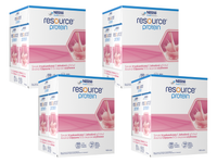 Nestlé Resource Protein Preparat odżywczy w płynie smak truskawkowy 16 x 200 ml