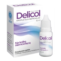 Delicol krople na kolki dla niemowląt 15ml