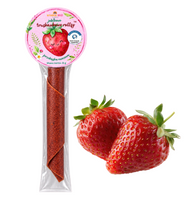 Naturalnie zdrowi rolls owocowy o smaku truskawki SOLO zdrowa przekąska 8 g