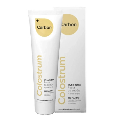 Colostrum Carbon pasta do zębów bez fluoru 75 ml