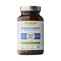 Biowen witamina B complex UKŁAD NERWOWY ODPORNOŚĆ WEGAN 90 kapsułek
