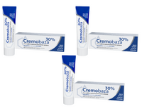 Cremobaza 30% krem zmiękczająco-nawilżający z mocznikiem ZESTAW 3 x 30 g