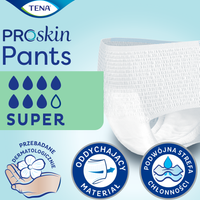 TENA Pants ProSkin Super L Pieluchomajtki 12szt.