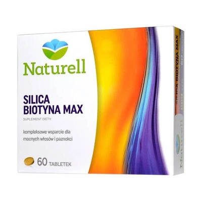 Naturell Silica Biotyna Max 60tab