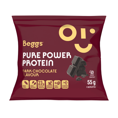 BEGGS napój białkowy w proszku smak gorzka czekolada DUŻO BIAŁKA 55 g