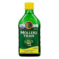 Mollers Tran Norweski o aromacie cytrynowym 250 ml