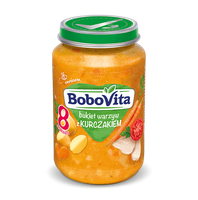 BoboVita Zestaw Mix-1 Obiadków po 8 mc 12x190g