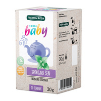 Herbi Baby Herbatka dla dzieci i niemowląt na spokojny sen 20 torebek