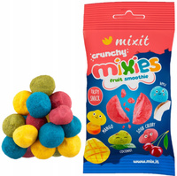 MIXIT Crunchy Mixies Chrupiące Owocowe chrupki liofilizowane 20 g krótka data