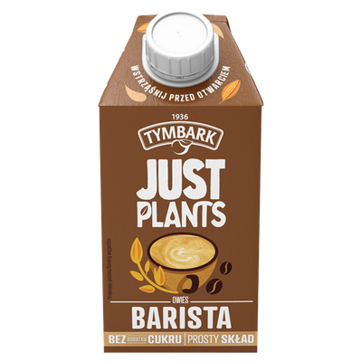 Tymbark Just Plants Napój owies barista 500 ml