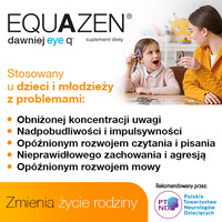 EQUAZEN EYE Q Kapsułki do żucia DHA, EPA o smaku truskawkowym 400 sztuk