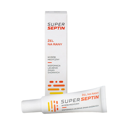 Superseptin Żel na rany, oparzenia, odleżyny, owrzodzenia 30 g