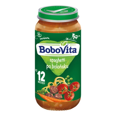 Obiadek dla dziecka BoboVita Junior Spaghetti po bolońsku 1-3 lata 250 g