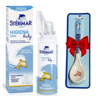 STERIMAR BABY higiena nosa, woda morska dla dzieci 50 ml + ŁYŻECZKA GRATIS!