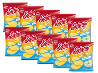 Salatini Zdrowe chipsy smak fromage zdrowa przekąska ZESTAW 10 x 25 g
