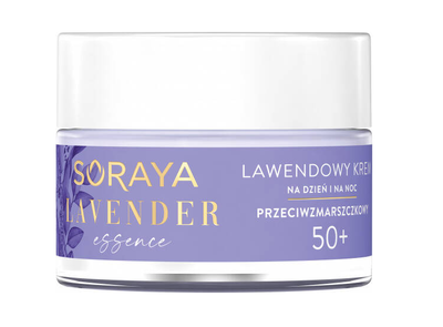 Soraya laveder essence lawendowy krem przeciwzmarszczkowy na dzień i noc 50+ 50ml