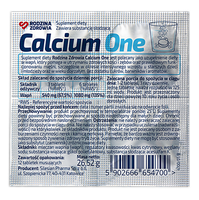 Rodzina Zdrowia Calcium One WAPŃ 12 tabletek musujących