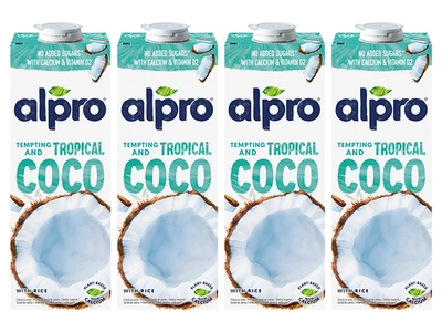 Alpro Napój kokosowo-ryżowy ZESTAW 4 x 1 L