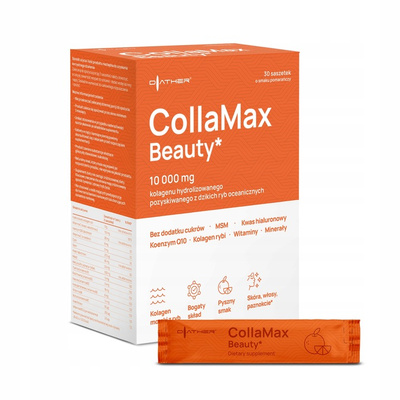 Kolagen Rybi do Picia 10000 mg Colla Max Beauty Skóra Stawy Włosy 30 saszetek