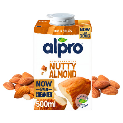 Alpro Napój roślinny migdałowy NUTTY ALMOND ZESTAW 6 x 500 ml