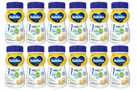 Bebiko 1 Mleko początkowe w płynie RTF dla niemowląt od urodzenia ZESTAW 12x200ml