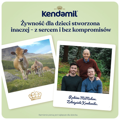 Kendamil Nature 2 HMO+ mleko organiczne bez oleju rybiego 800 g