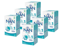 NAN OPTIPRO 1 mleko modyfikowane dla niemowląt od urodzenia ZESTAW 6x650g