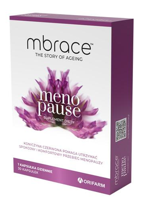 Mbrace Menopause spokojny przebieg menopauzy  30 kapsułek