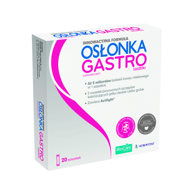 Osłonka Gastro 20 saszetek Probiotyk