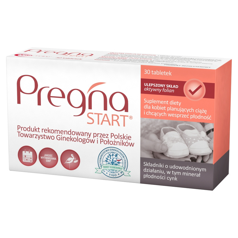 Pregna Start Suplement Diety Dla Kobiet Planujących Ciążę 30tab Apteczkadzieckapl 5018