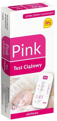  Pink Test ciążowy płytkowy 1 szt. 
