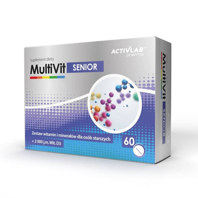 Activlab Pharma MultiVit Senior 60 tabletek