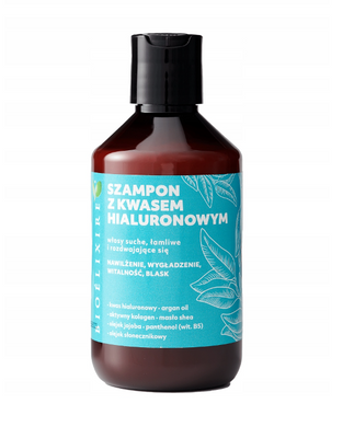 BIOELIXIRE szampon z kwasem hialuronowym do włosów suchych, łamliwych i rozdwajających się 300ml