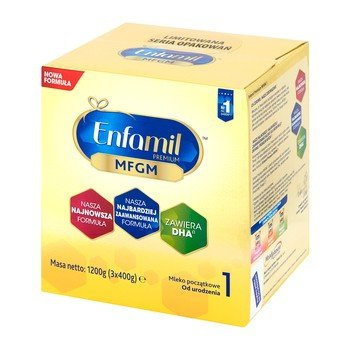 Enfamil Premium 1 mleko początkowe 0-6 miesięcy 1200g 