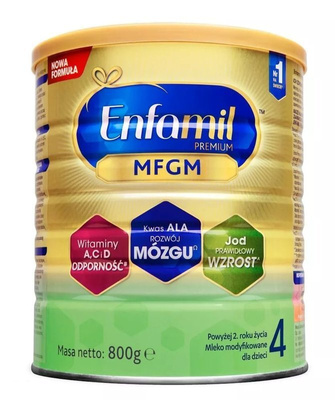 Enfamil Premium 4 mleko modyfikowane dla dzieci powyżej 2. roku życia 800g
