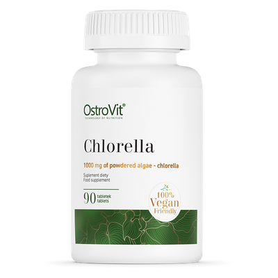 OstroVit Chlorella naturalna algi detox 90 tabletek