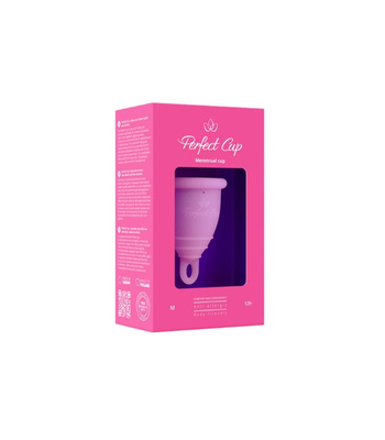 Perfect Cup polski kubeczek menstruacyjny z pętelką, różowy rozmiar M