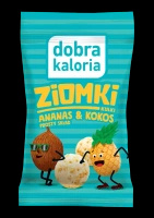 Dobra Kaloria kulki Ziomki ananas-kokos 24g