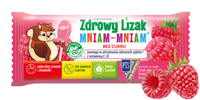 Zdrowy Lizak MNIAM-MNIAM malina 1szt