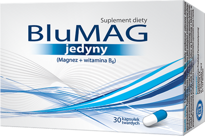 BluMAG jedyny magnez i witamina B6 30kap