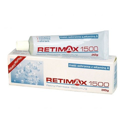 RETIMAX 1500 Maść ochronna z witaminą A 30g